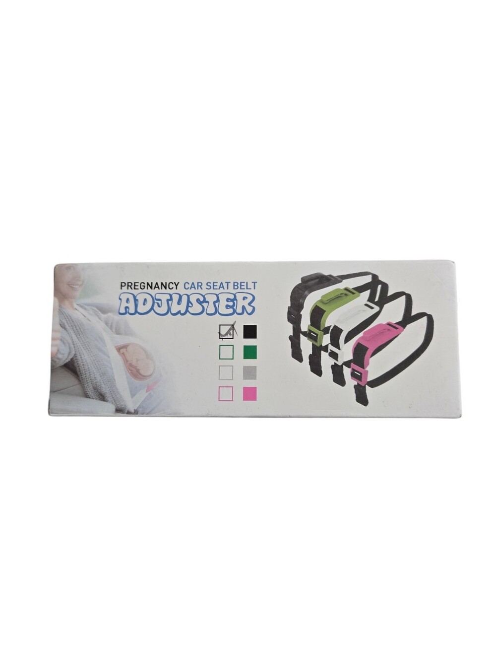 Pregnancy Car Seat Belt Adjuster - Black - NWT